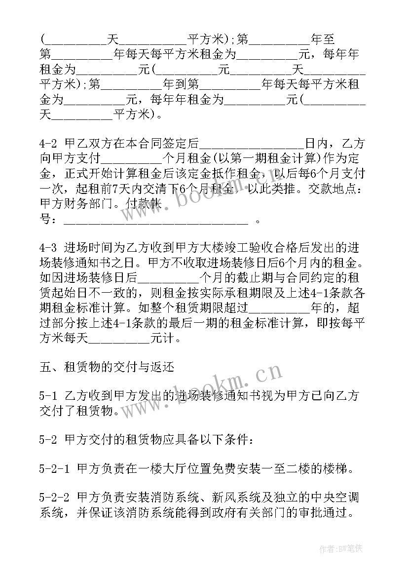 最新小商铺出租合同 商铺出租合同(汇总5篇)