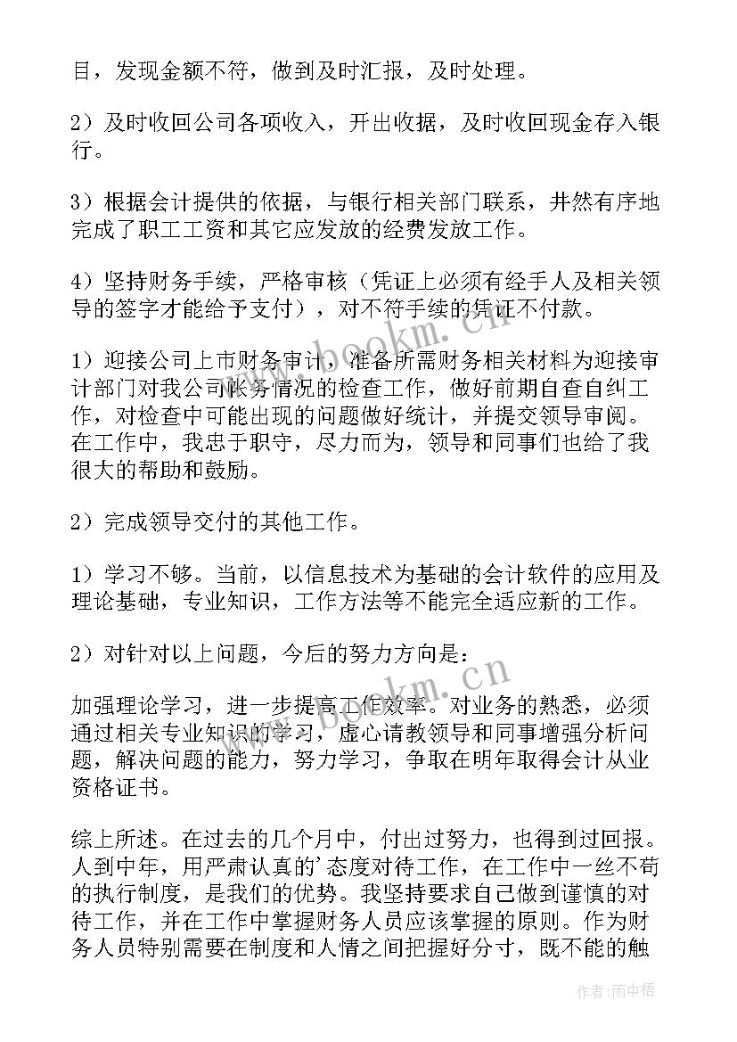 2023年出纳工作计划格式及(模板7篇)