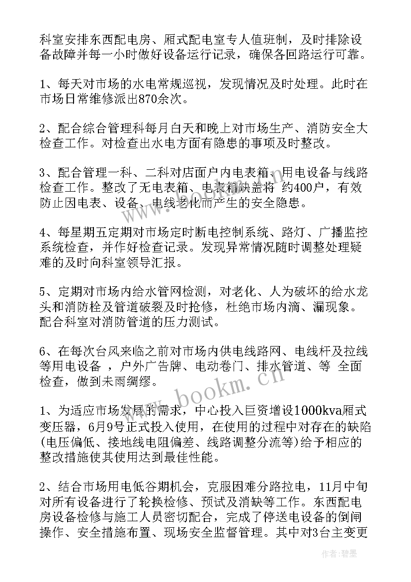 最新电工工作计划(大全10篇)