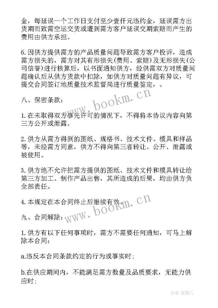 签约合同纸张 签约卖货合同(汇总6篇)