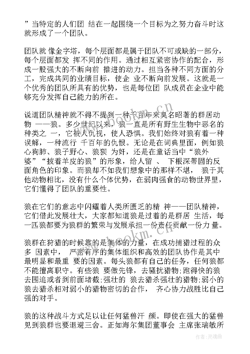 2023年送亲团队的演讲稿 团队精神演讲稿(实用6篇)