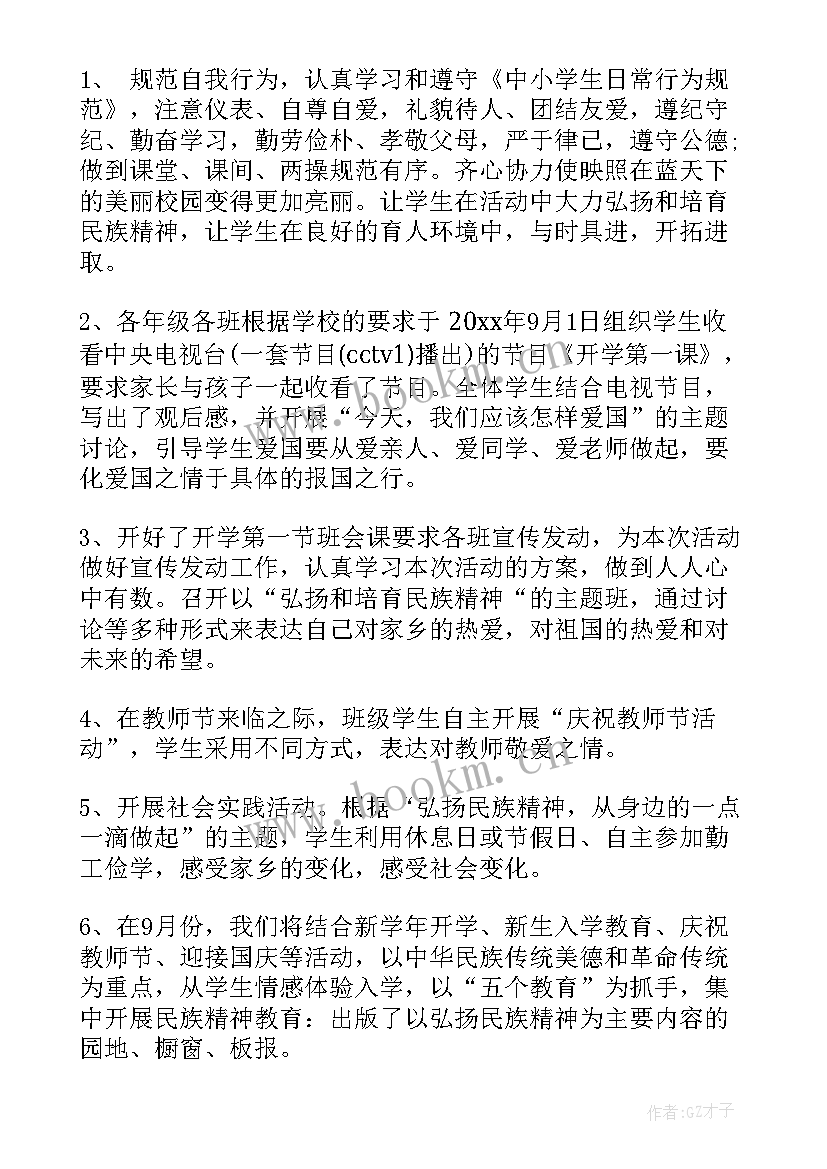 最新弘扬民族精神班会 弘扬民族精神演讲稿(汇总5篇)