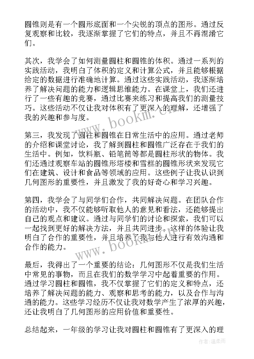 2023年圆锥的总结(模板7篇)