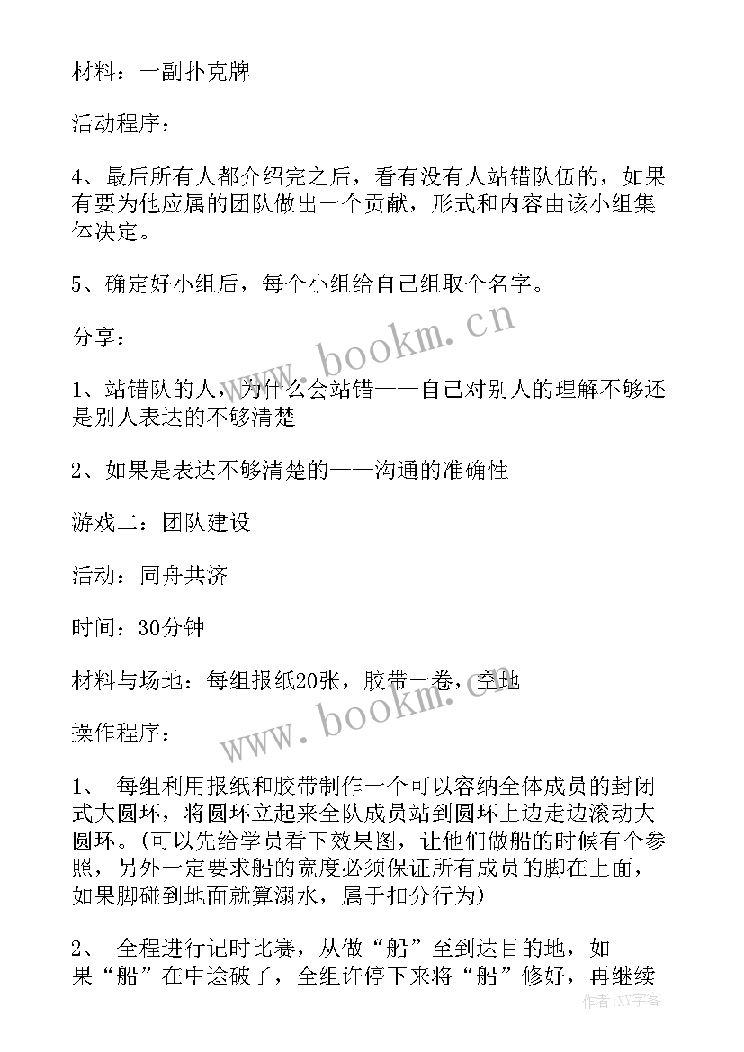 水底山温泉团建活动方案(精选5篇)