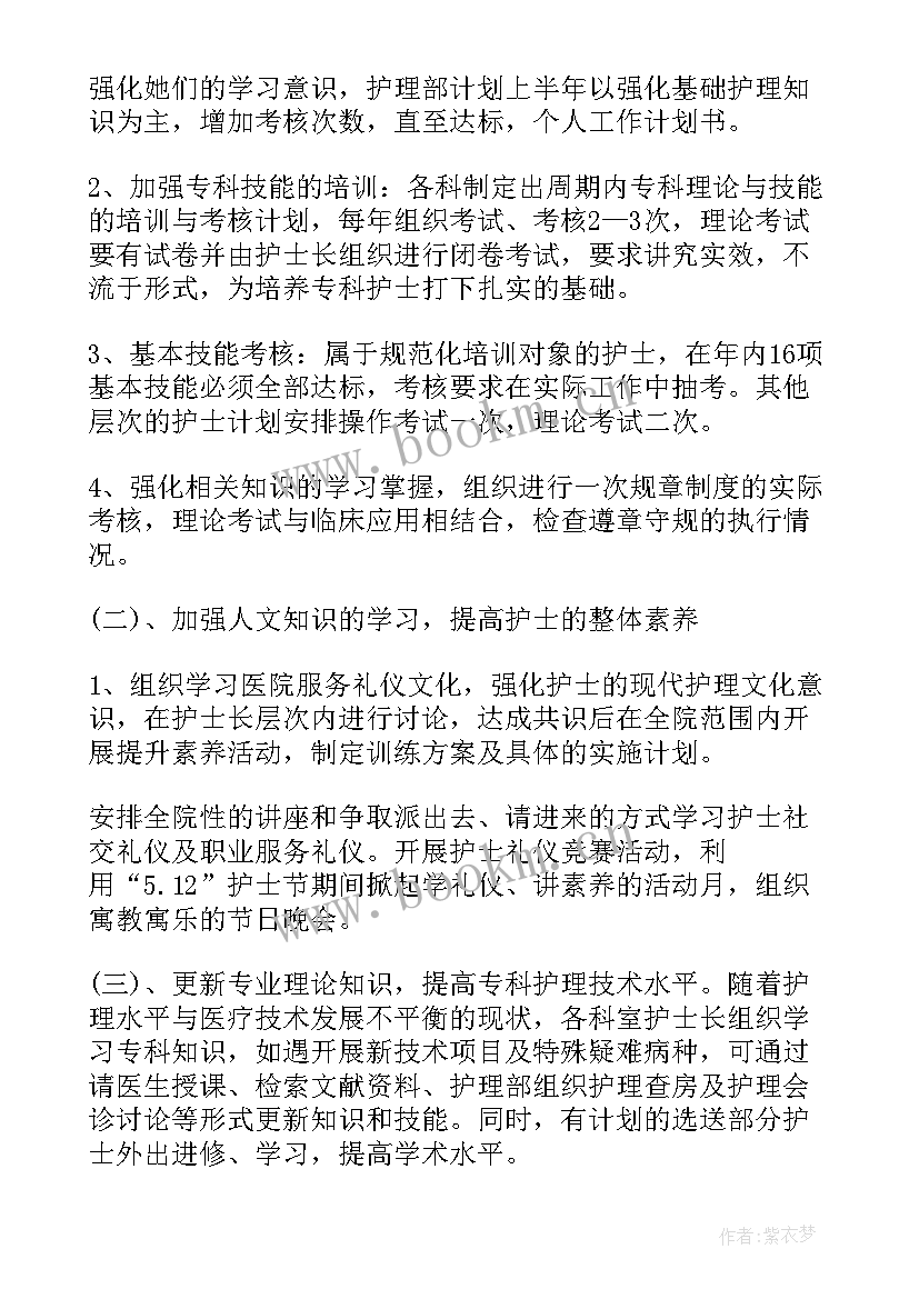 护士明年个人工作计划 护士工作计划(模板10篇)