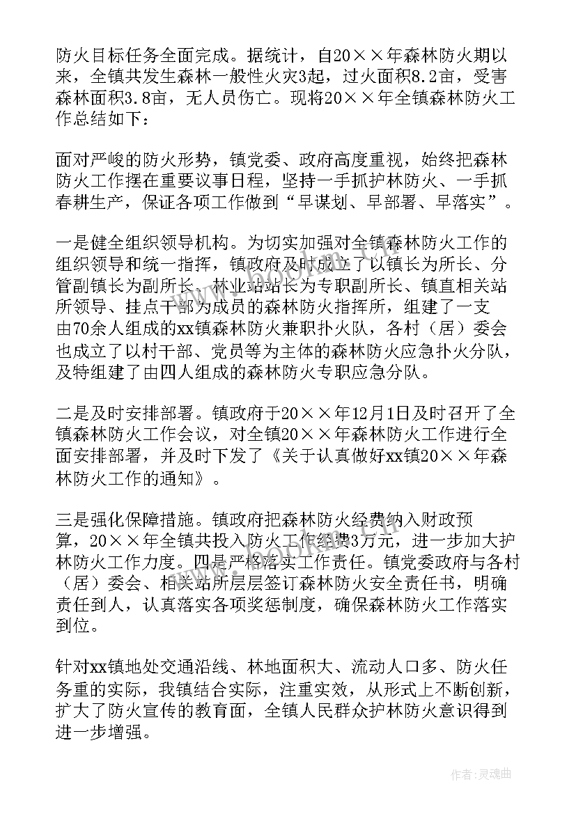 2023年防火工作总结简报(汇总5篇)