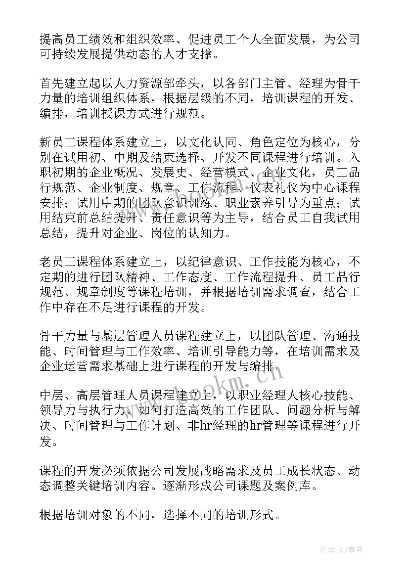 2023年部门年度人力规划方案 人力资源规划方案(优质5篇)