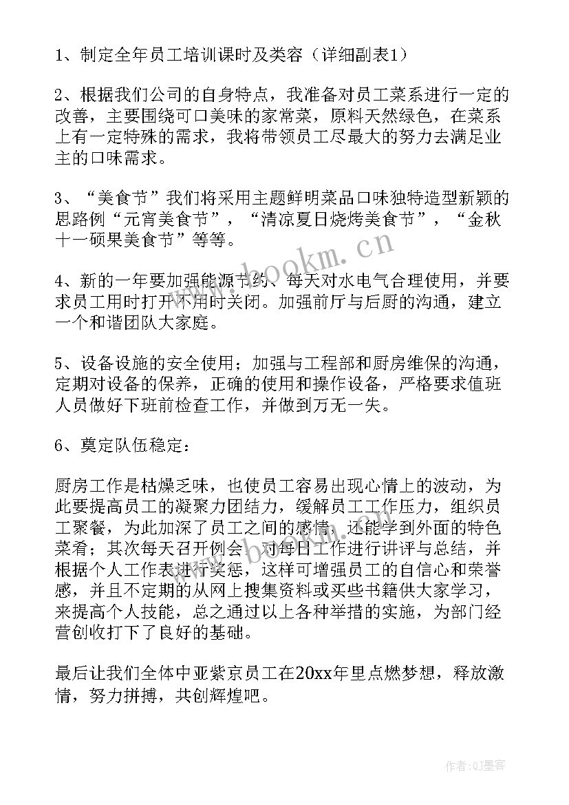 最新厨房糕点工作总结 厨房工作总结(优质10篇)