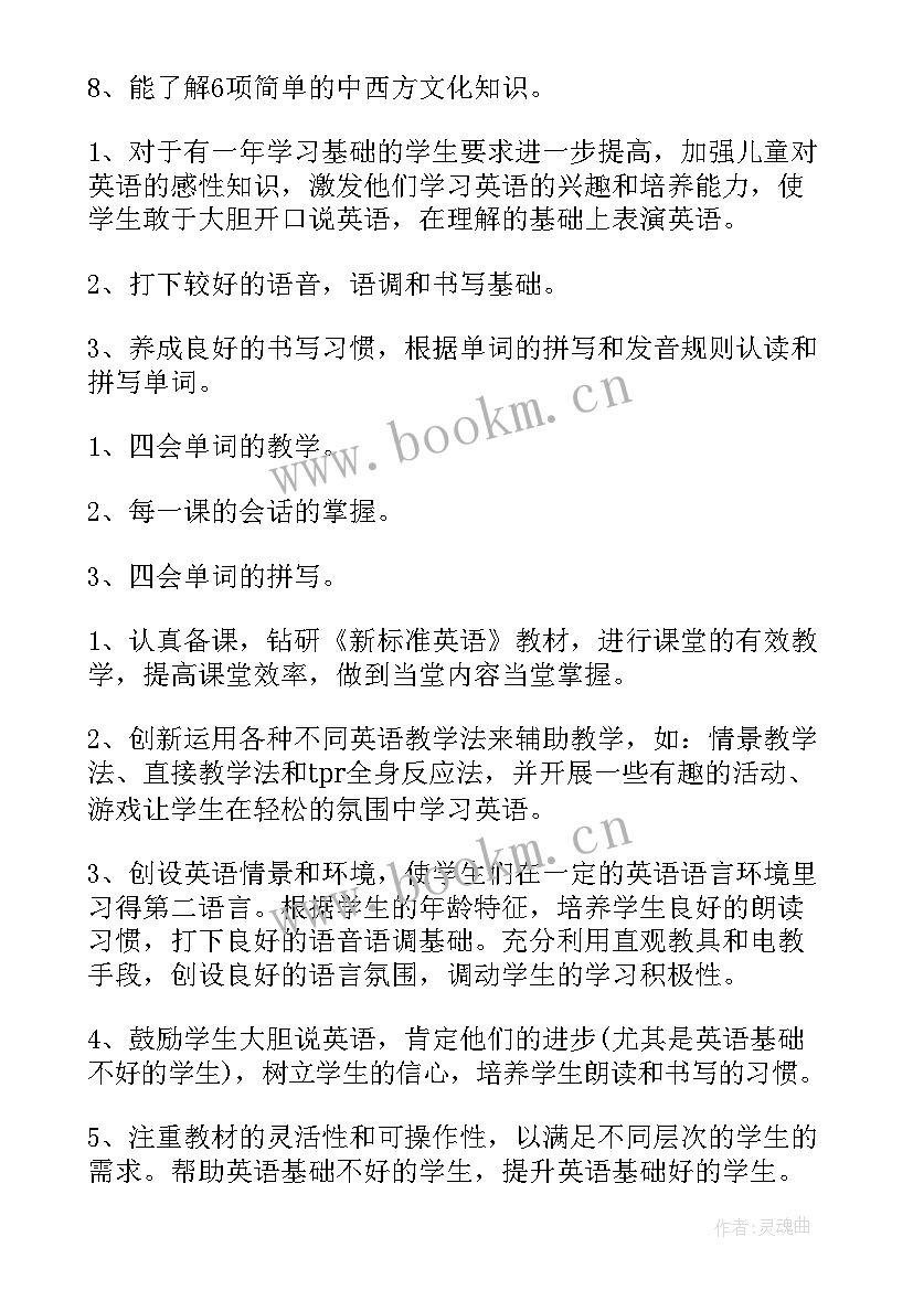 最新教师个人工作计划小学英语 小学英语教师年度工作计划(大全9篇)