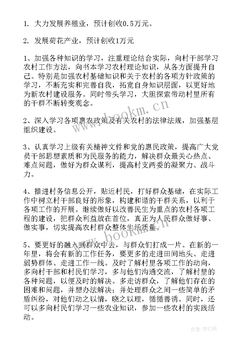 2023年农村能源工作计划和目标 农村工作计划(模板10篇)