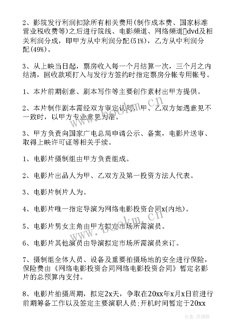 品牌投资协议合同(通用6篇)