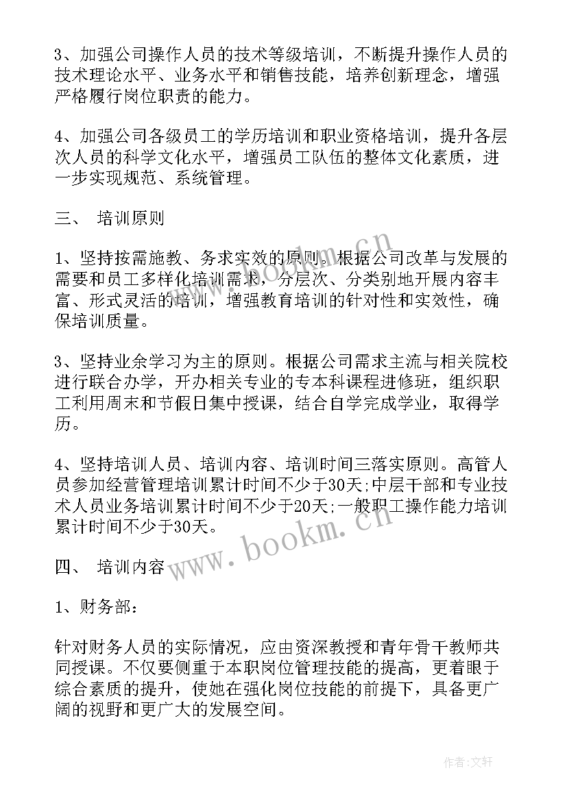 2023年置业顾问培训工作计划方案(模板7篇)