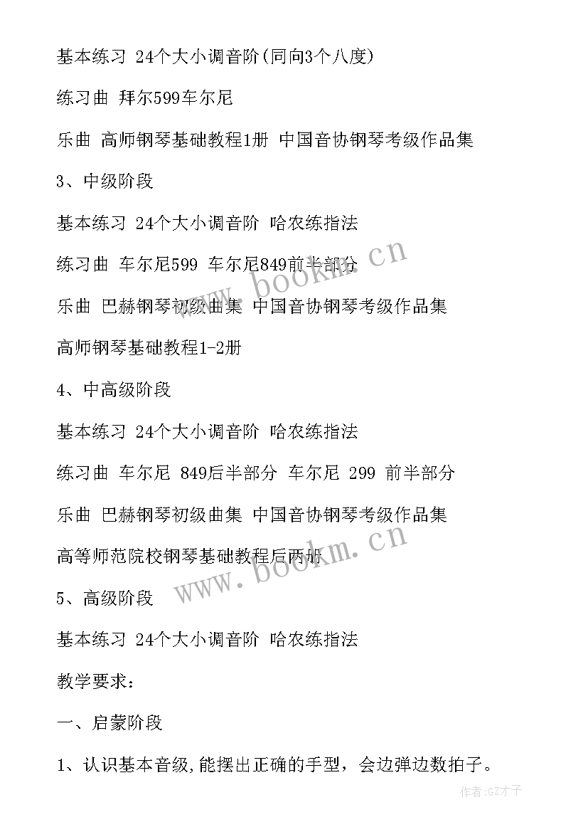 2023年舞蹈钢琴伴奏教学总结(汇总10篇)