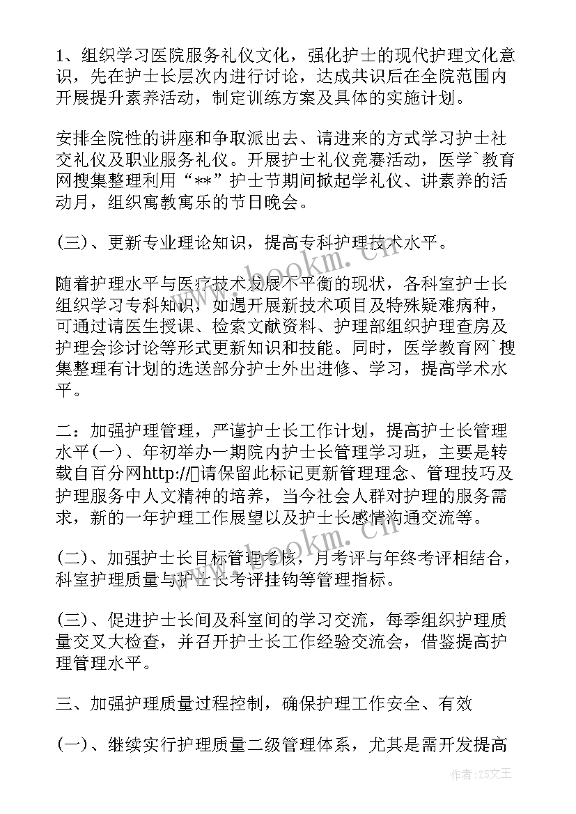 2023年护士个人年度工作计划(大全10篇)