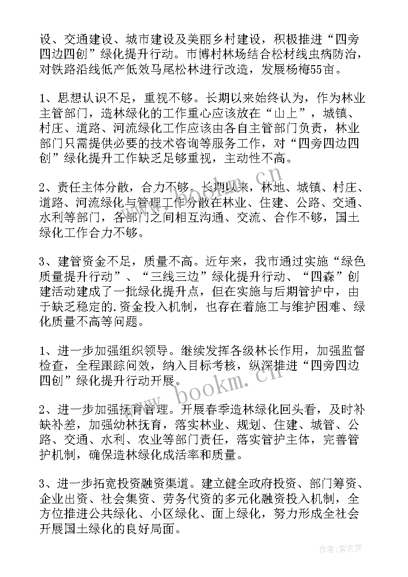 公园绿化工作年终总结 绿化工作总结(实用7篇)