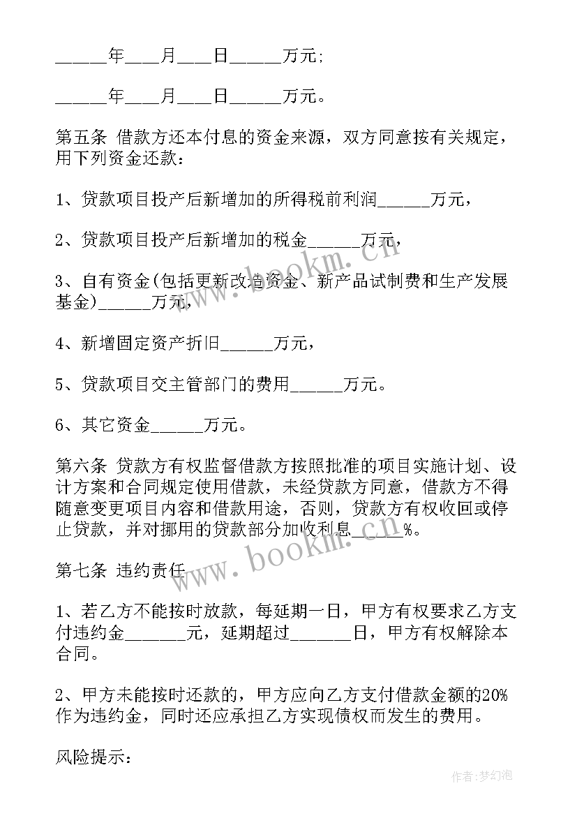 2023年美容店入股套路 项目借款合同(优秀9篇)