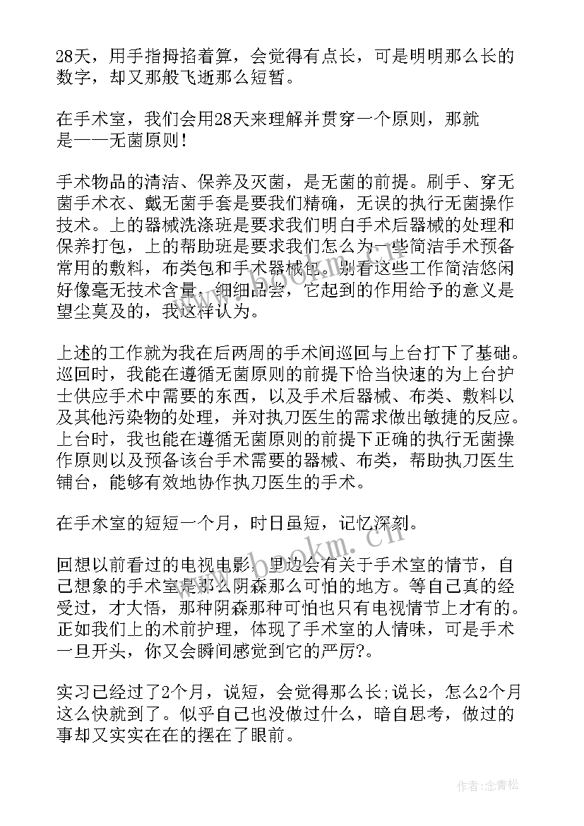 2023年手术室护士工作总结(模板9篇)