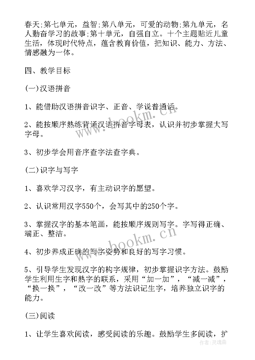 2023年小学一年级语文教学质量分析报告(通用5篇)