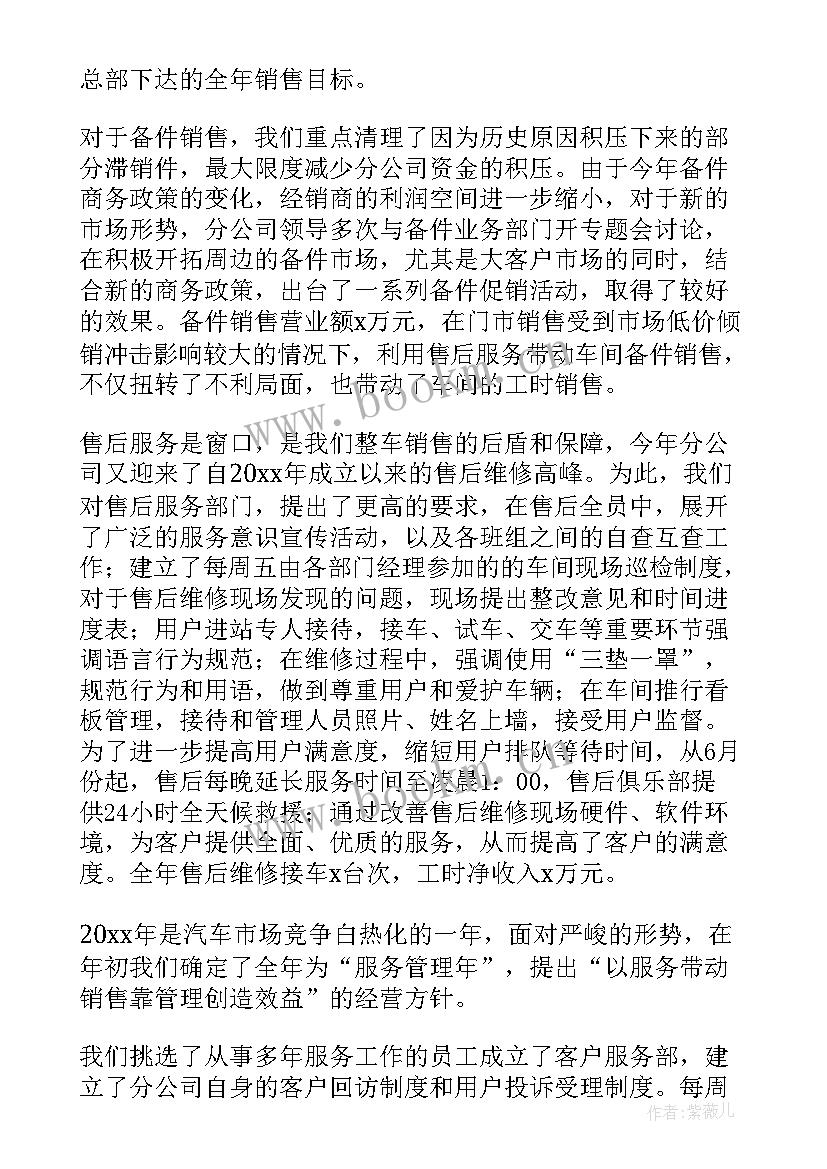 2023年汽车喷漆工年终总结(大全6篇)