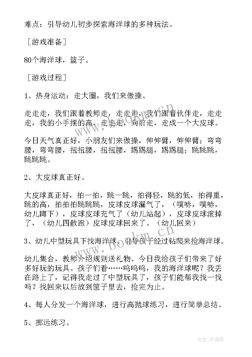 2023年幼儿园小班户外活动总结下学期(模板5篇)