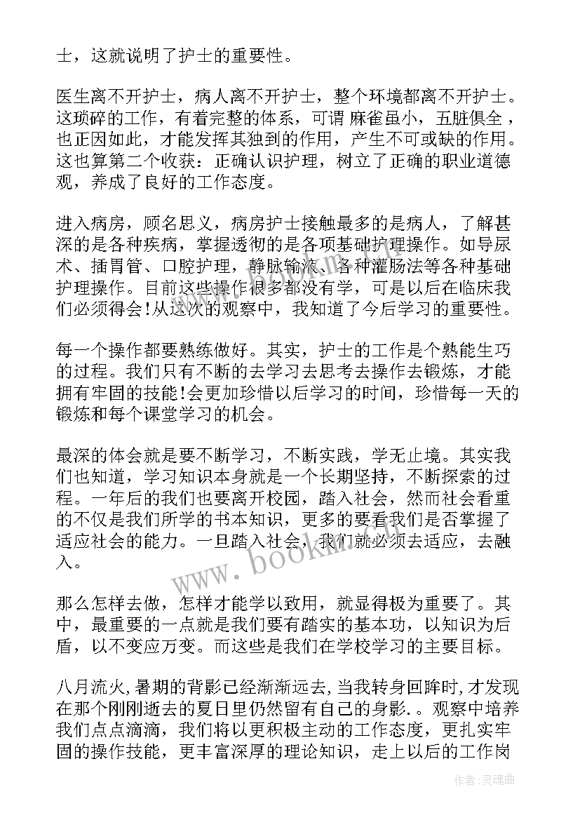 2023年暑假实践报告总结 暑假医院实习报告(优质5篇)