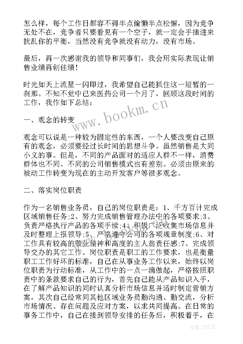 销售药品个人总结报告(模板10篇)