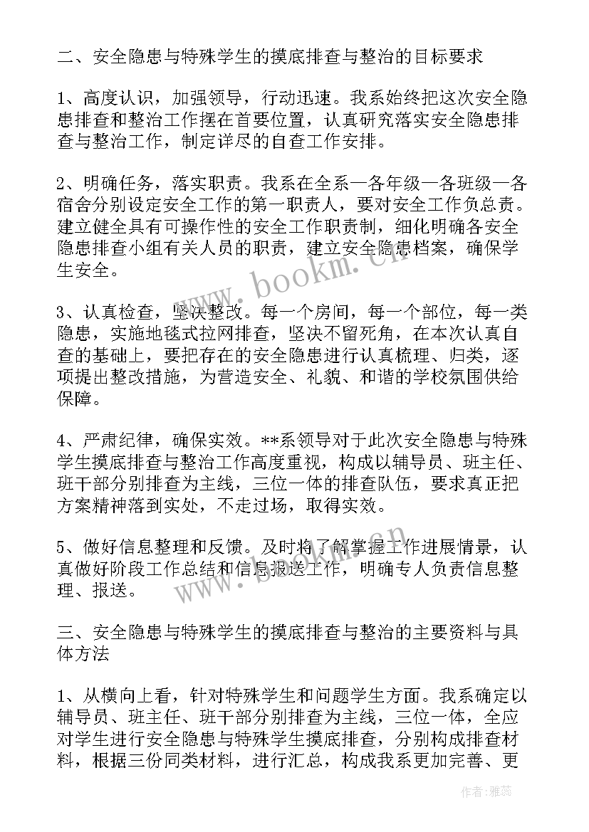 2023年林业安全隐患排查报告 安全隐患排查报告(精选8篇)