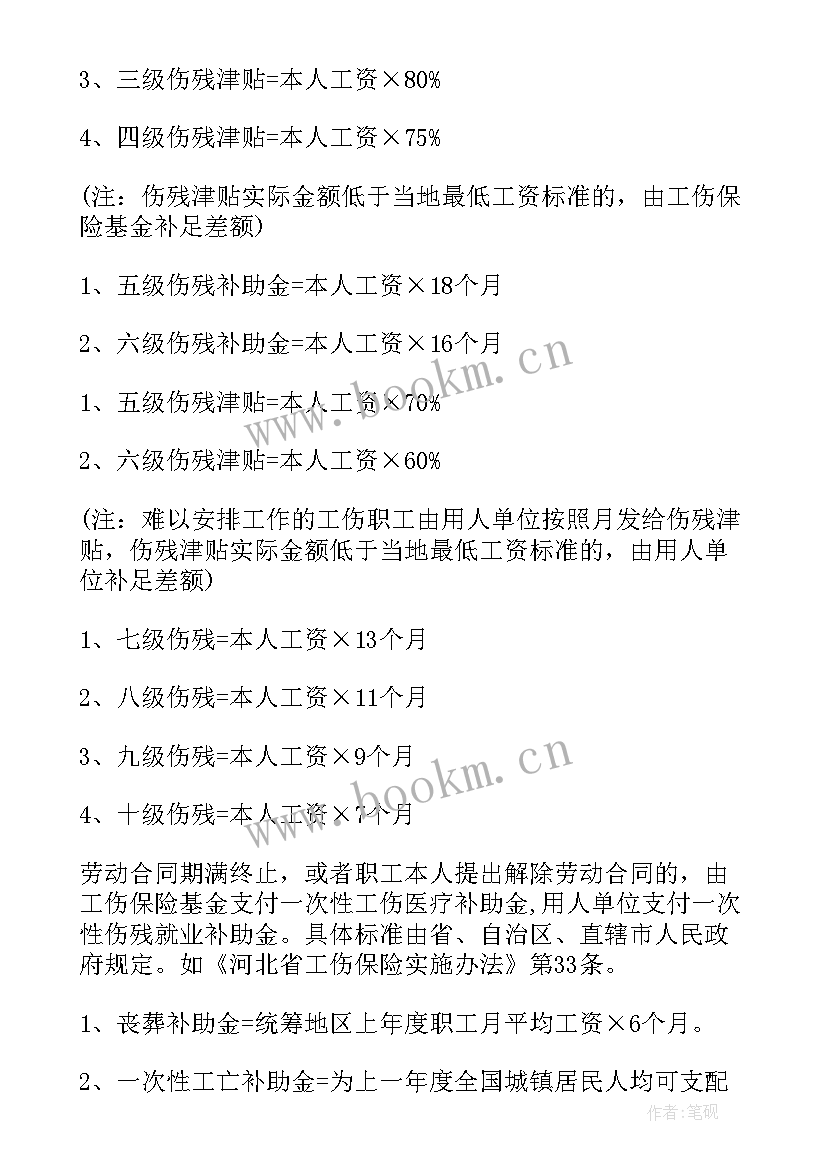 2023年固定合同被解雇赔偿 因工伤解除劳动合同如何赔偿(通用9篇)