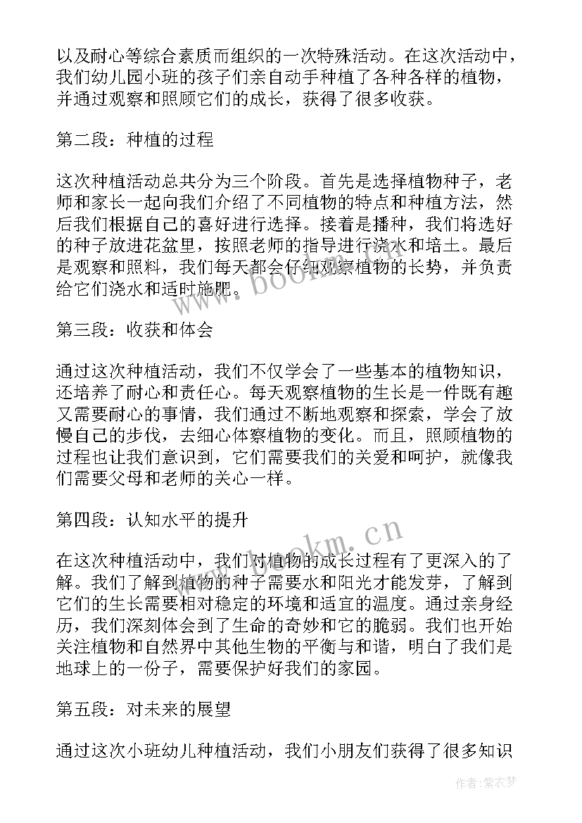 最新幼儿园小班撕面条手工教案 小班小朋友的活动心得体会(通用7篇)