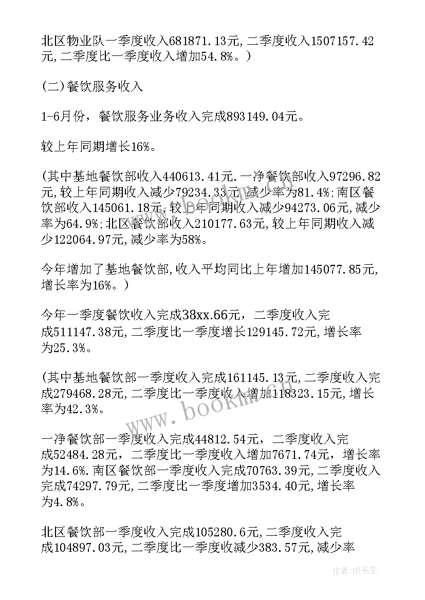 2023年园区物业半年工作总结 物业半年工作总结(实用6篇)