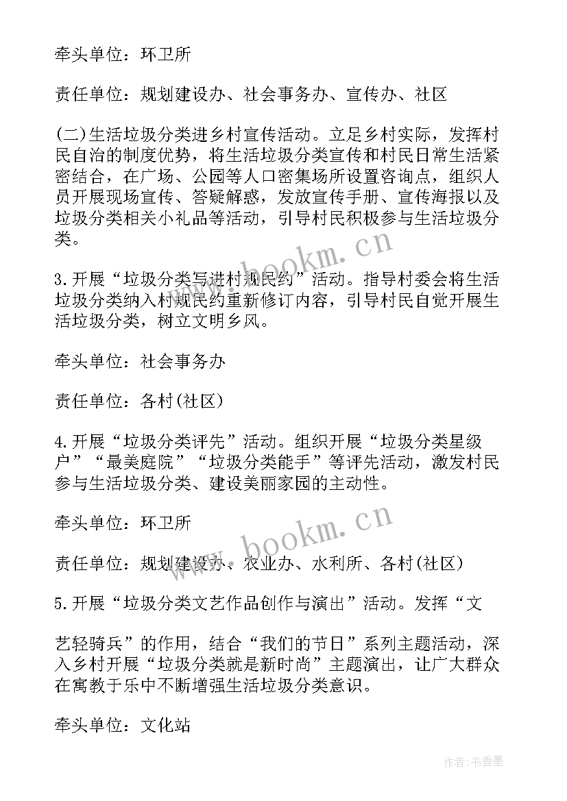 幼儿园垃圾分类活动方案实干争优 幼儿园垃圾分类活动策划方案(模板8篇)