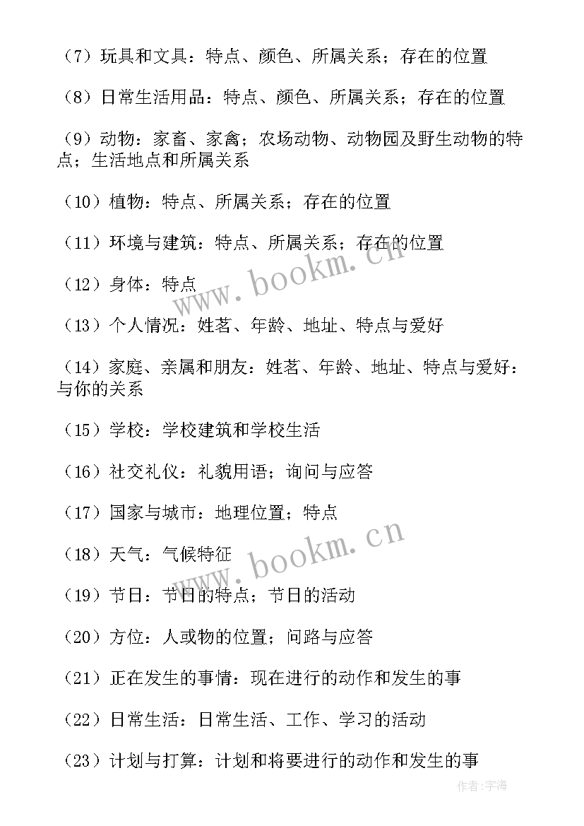 2023年人教版六年级英语复习计划(大全8篇)