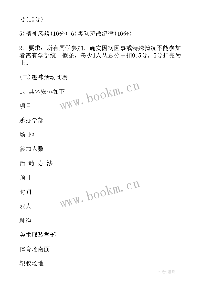 春联比赛活动方案 趣味比赛活动方案比赛活动方案(通用8篇)