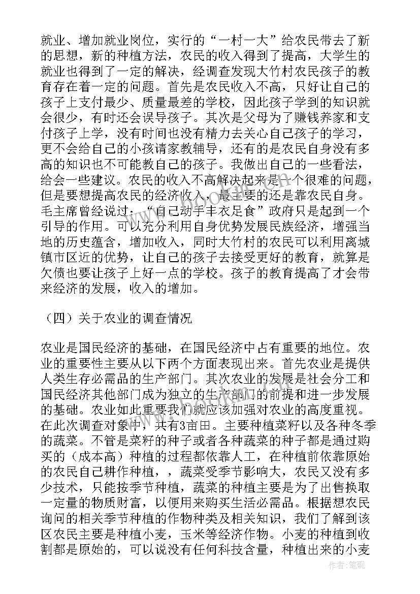 最新农村经济的调查报告(优秀5篇)