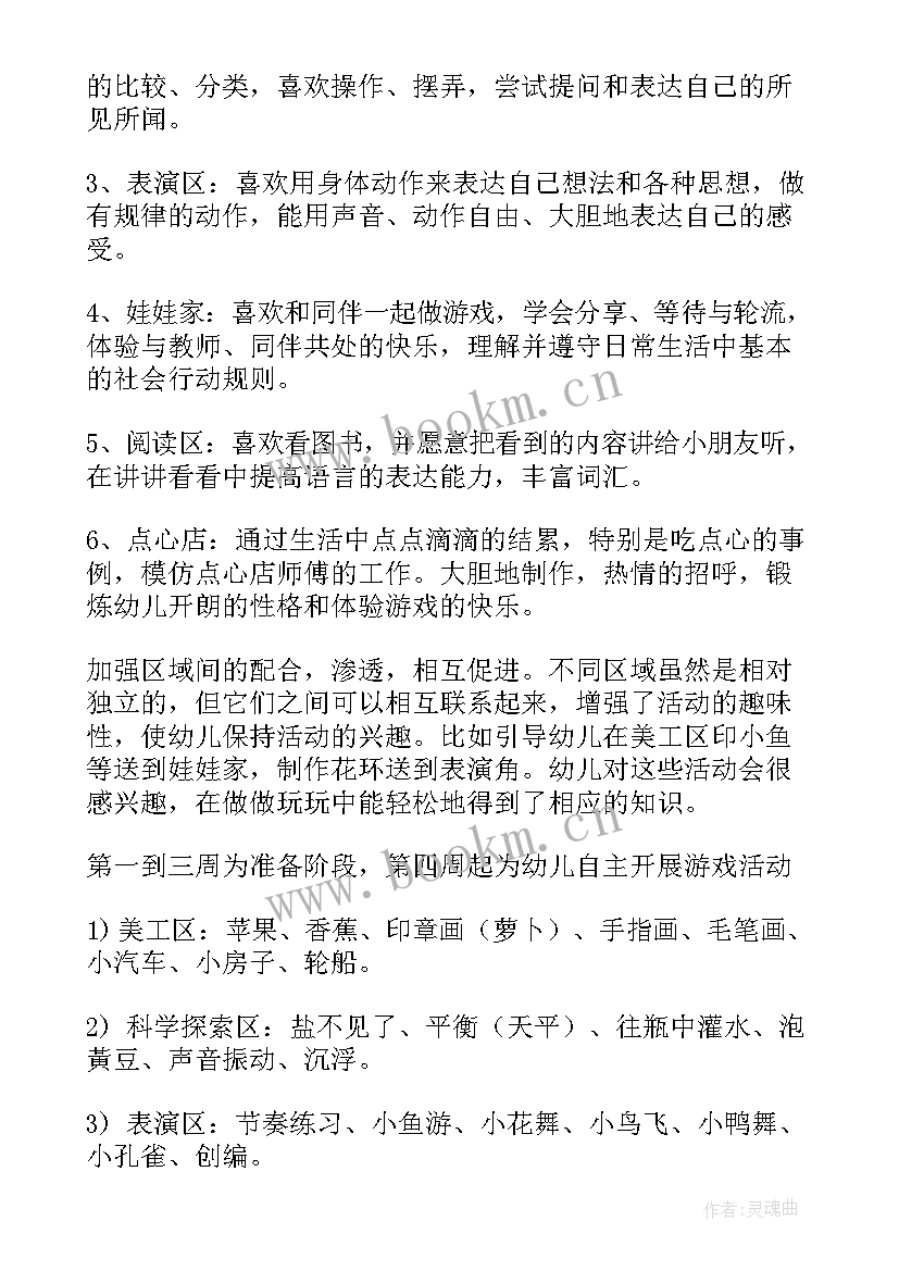 2023年幼儿园区域活动马路上 小班区域活动工作计划(优秀5篇)