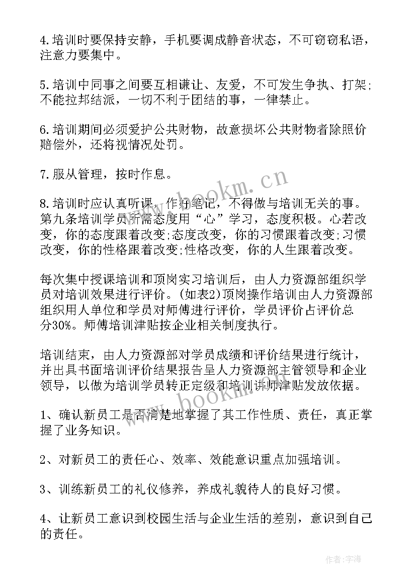 2023年企业人才培养计划方案(精选5篇)