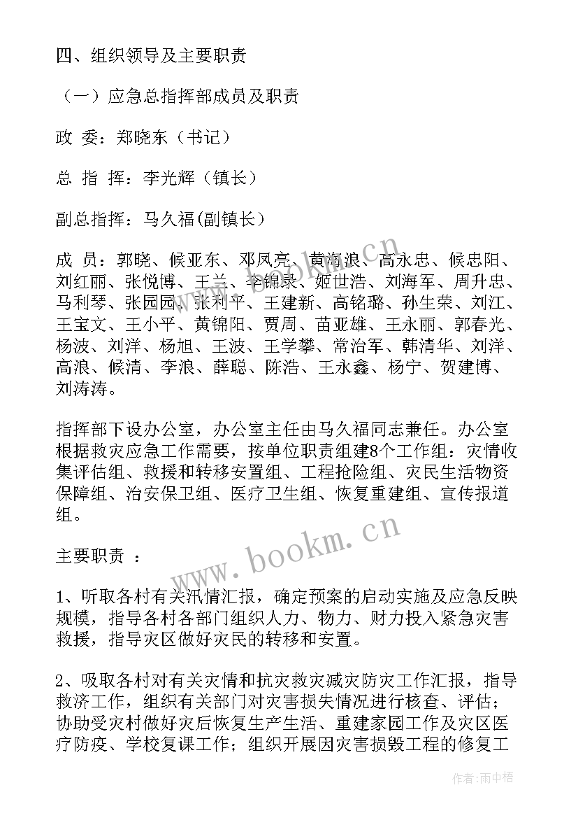 2023年电力公司防汛应急处置方案(大全10篇)