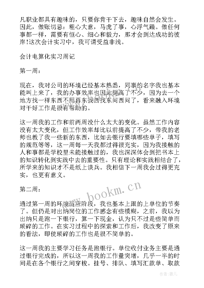 金蝶会计软件实训报告总结 会计电算化实训报告(实用5篇)