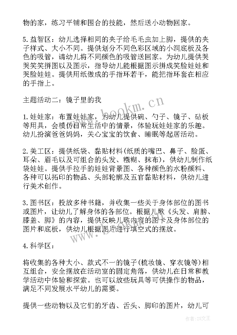 2023年幼儿园开展区域活动方案(优质5篇)