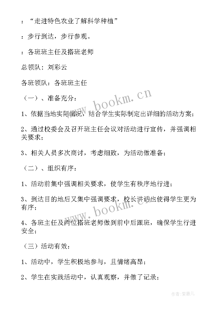 最新小学日历的实践活动方案有哪些 小学生实践活动方案(汇总10篇)