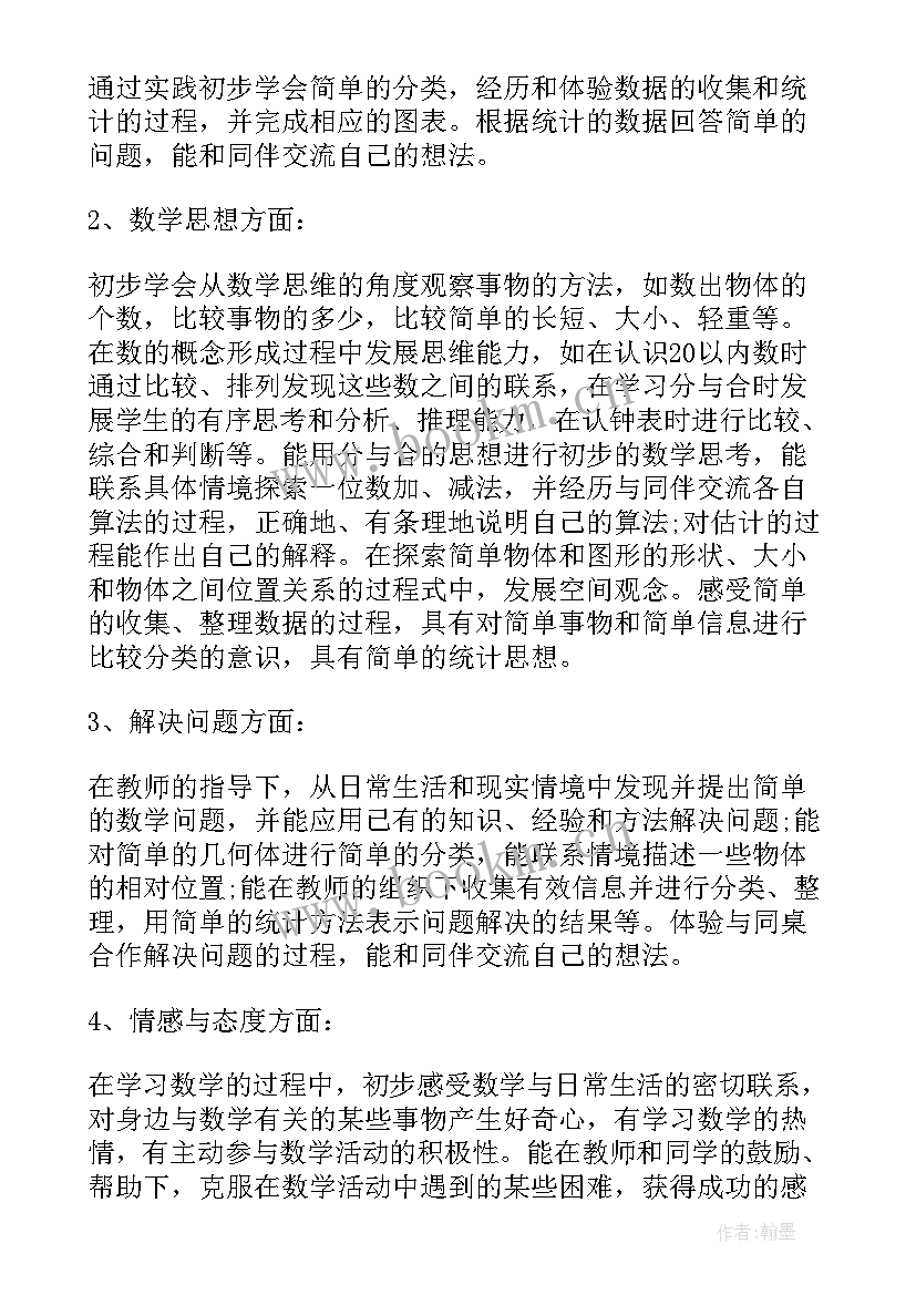 2023年一年级书法课教学内容(优秀6篇)