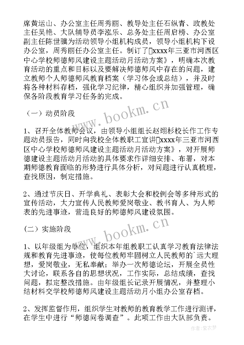 师德实践报告 师风师德活动总结(汇总9篇)