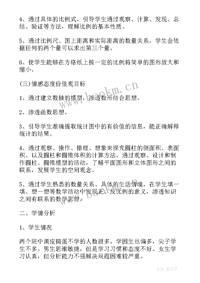 最新苏教版六下数学教案设计 苏教版六年级数学的教学计划(模板5篇)