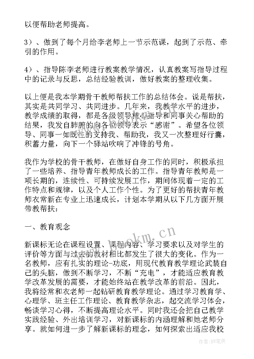 2023年指导青年教师工作计划 高中青年教师工作计划(优秀5篇)