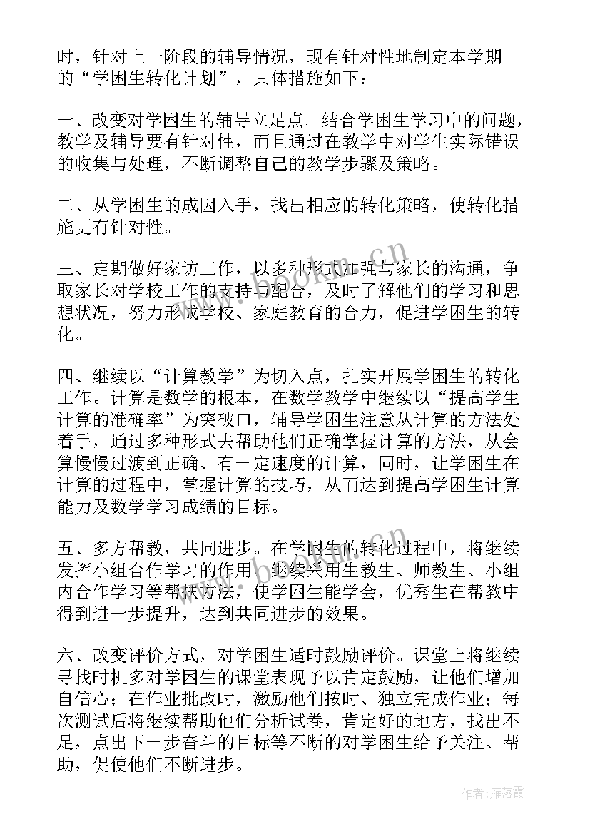 最新六年级下英语辅导计划表(优秀8篇)