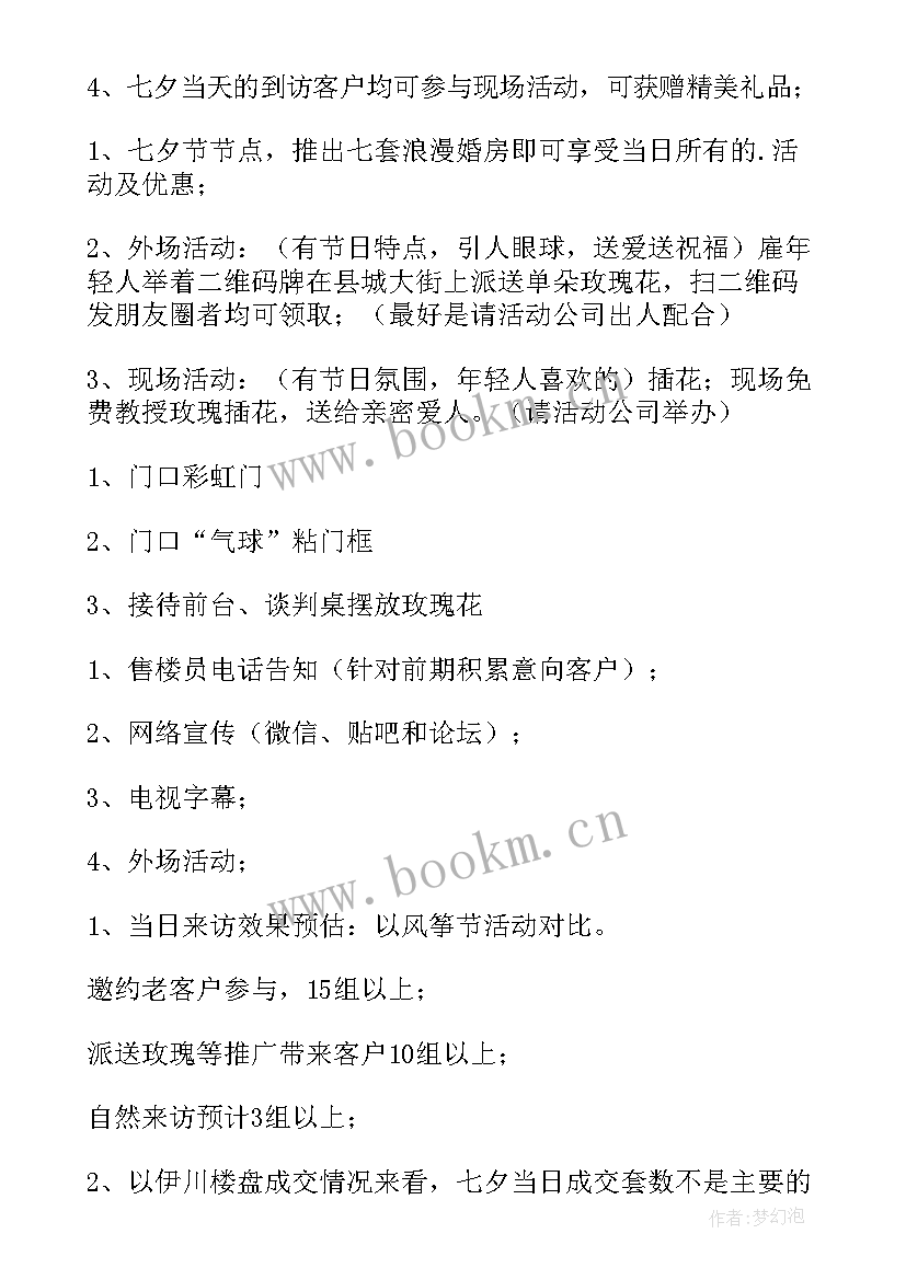 家居商场促销活动方案 七夕节商场活动方案(优秀6篇)