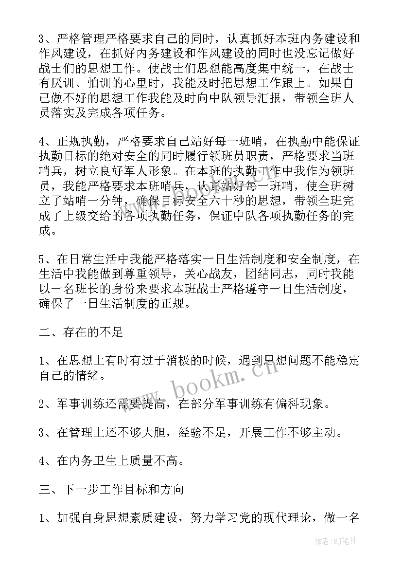 2023年部队士官整治述职报告总结(优质9篇)