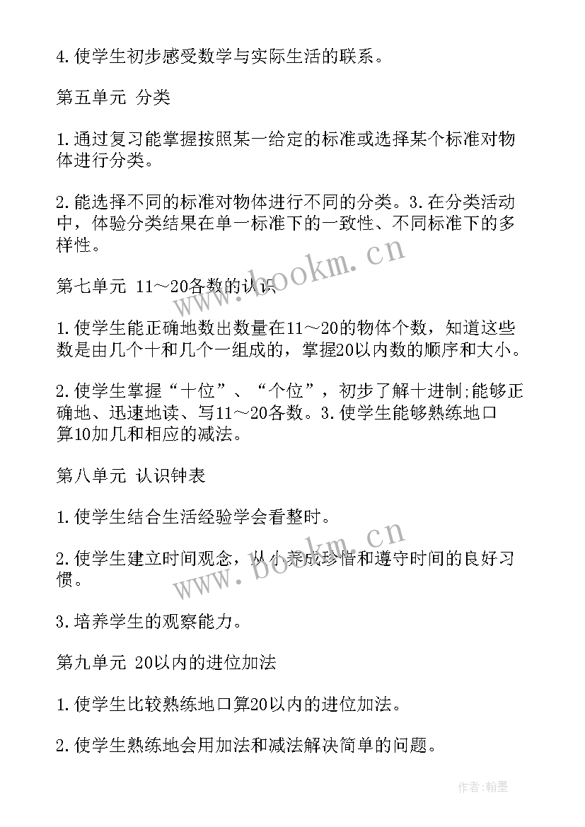 小学数学期末复习计划表(通用10篇)