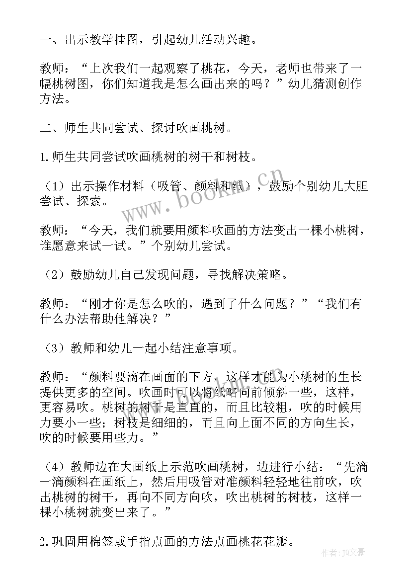 小班美术树叶教案活动反思中班(大全5篇)