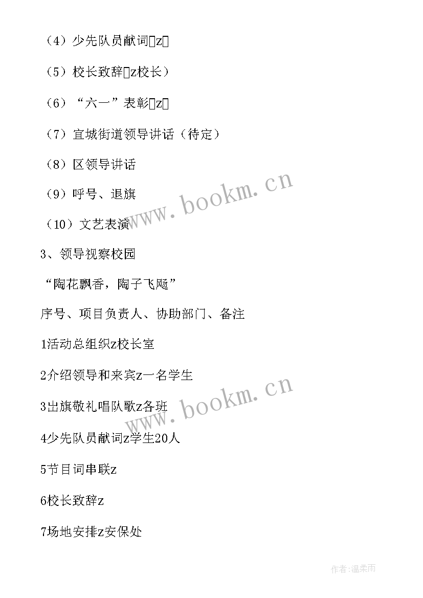 2023年六一儿童节班级活动策划案 小学六一儿童节活动方案(实用7篇)